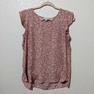 Loft Floral Blouse Medium